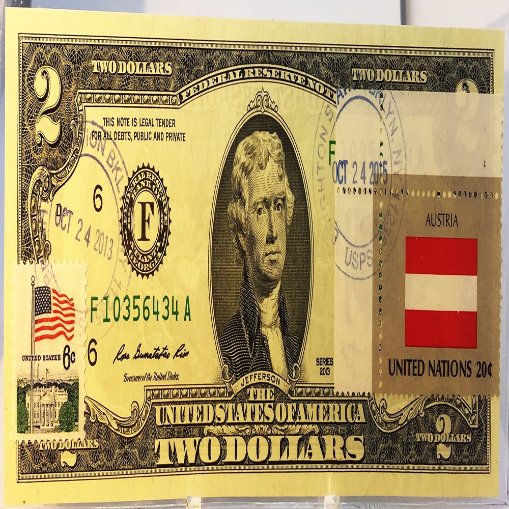 $2 Collectible Uncirculated Banknote