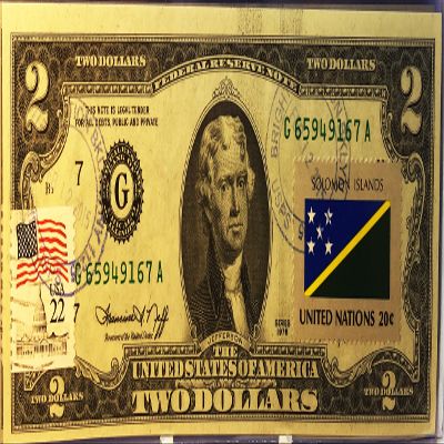 $2 Collectible Uncirculated Banknote