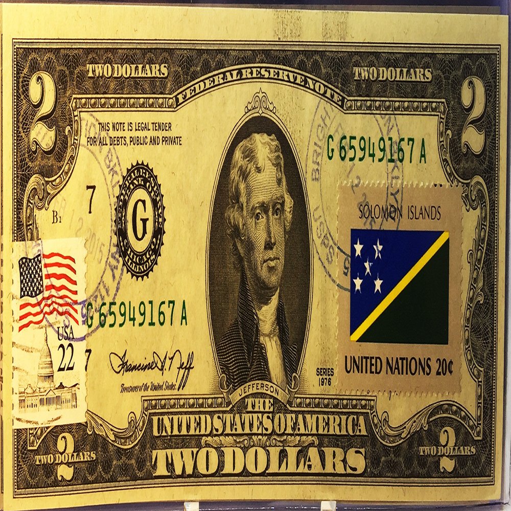 $2 Collectible Uncirculated Banknote