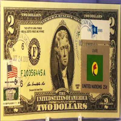 $2 Collectible Uncirculated Banknote