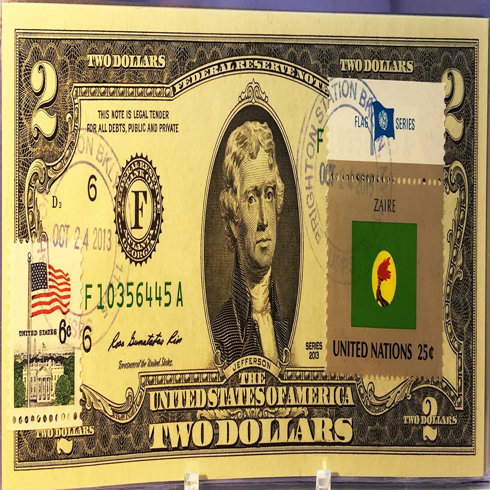 $2 Collectible Uncirculated Banknote