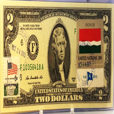 $2 Collectible Uncirculated Banknote