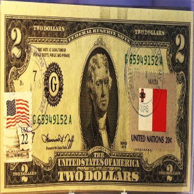 $2 Collectible Uncirculated Banknote