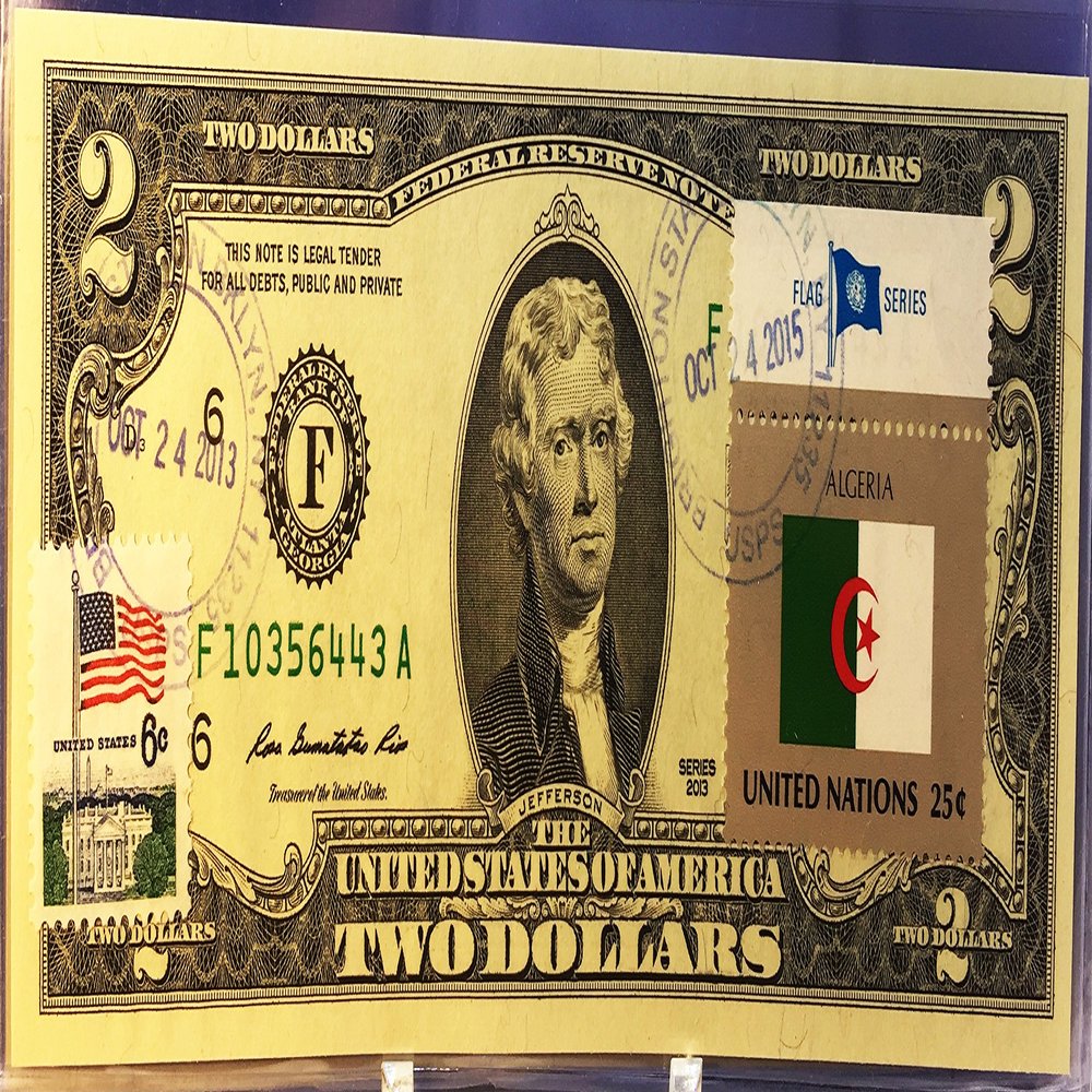 $2 Collectible Uncirculated Banknote