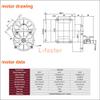 24V36V48V 450W Trike Motor Pedicab Trishaw Tricycle Motor Cart Brushed DC Motor Three-Wheeled Vehicle (36V Upgrade kit) view 3
