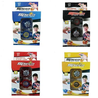 Magnetic Ring Ball Set Spinning with Lights for Kids