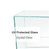 Perfect Cases Triple Mini Helmet Display Case with Sport Moulding in Black view 4