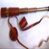 Shaheera Nautical Antique Spyglass Brass Nautical Telescope Kelvin & Hughes Marin Collection view 2