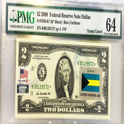 $2 Collectible Uncirculated Banknote