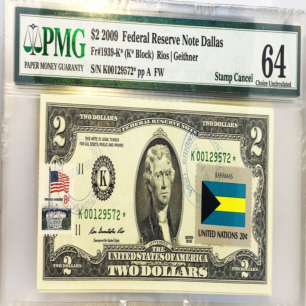$2 Collectible Uncirculated Banknote