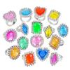 DollarItemDirect Plastic Jewel Ring, Case of 50 view 1