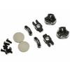 Yeah Racing Aluminum CNC Magnetic Invisible Body Mount (Black) view 1