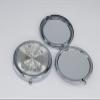 12 WEDDING PARTY FAVORS BRIDAL SHOWER COMPACT, Gift ,wedding favor, bride and groom , Wedding shower Normal & Magnifying Portable view 1