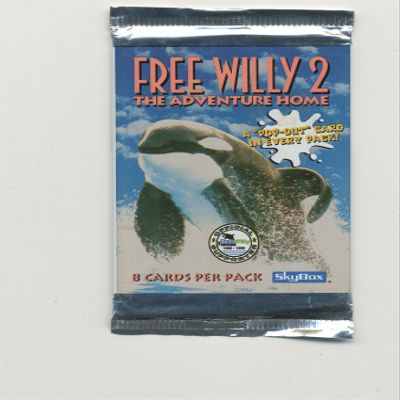 Free Willy 2 Trading Card Pack