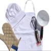 CHEFSKIN Kids Children Chef set: JACKET APRON HAT PANTS MITTS UTENSILS full set (XXL (10-12yrs)) view 4