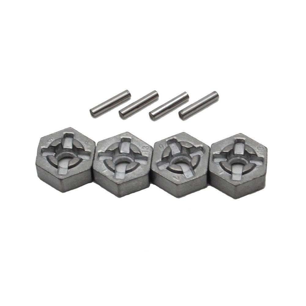 Hosim RC Car Aluminum Alloy Wheel Hub Hex Accessory Spare Parts 25-ZJ09 9125 9155 9156 RC Car (4 Pcs)