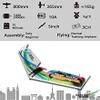 3CH RC EPP Electric Flying Wing 800mm Rainbow V2 Delta Wing Tail-Pusher Flying Aircraft for Adults (E0512) view 3