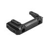Aluminum Alloy Combat Style Servo Relocation Bumper Mount for Axial SCX10 II 90046 90047 1pc (Black) view 1