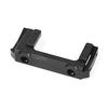 Aluminum Alloy Combat Style Servo Relocation Bumper Mount for Axial SCX10 II 90046 90047 1pc (Black) view 2