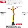 Huge Sale 20 Foot Tall Inflatable Tube Man Air Powered Dancing Puppet for Outdoor Advertising, Replacement Dancer Only view 2