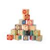Janod Kubix 16 Wooden Alphabet and Numbers Blocks - Ages 2+ - J08078 view 1