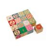 Janod Kubix 16 Wooden Alphabet and Numbers Blocks - Ages 2+ - J08078 view 2