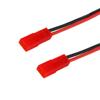 FLY RC 4mm 4.0mm Male Banana Plug Connector Charge Lead to JST 20awg Soft Silicon Charging Cable Wire 30cm 11.8inch Lipo Parts for RC Helicopter Quadcopter Lipo Battery Plug Charge (Pack of 2) view 3