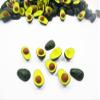 Dollhouse Miniatures Food Lot 10 Loose Half Avocado Fruit Supply Charms 14697 view 4