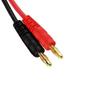 FLY RC 2pcs 4mm Male Banana Plug to EC2 Male Connector RC Balance Charge Lead Adapter 16AWG for Hubsan H501S X4 RC Quadcopter Lipo Battery view 4