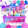 Original Stationery Slime Making Kit - Multicolor, Glow-in-The-Dark, Bubble Gum Scent - DIY Unicorn Slime Kit with Glitter & Clay Add-Ins - Holiday Activity & Birthday Gift for Kids Ages 7+ view 1