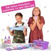 Original Stationery Slime Making Kit - Multicolor, Glow-in-The-Dark, Bubble Gum Scent - DIY Unicorn Slime Kit with Glitter & Clay Add-Ins - Holiday Activity & Birthday Gift for Kids Ages 7+ view 2