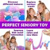 Original Stationery Slime Making Kit - Multicolor, Glow-in-The-Dark, Bubble Gum Scent - DIY Unicorn Slime Kit with Glitter & Clay Add-Ins - Holiday Activity & Birthday Gift for Kids Ages 7+ view 3