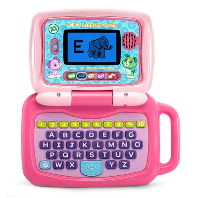 LeapFrog 2-in-1 LeapTop Touch (Frustration Free Packaging), Pink