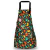 Children Chef Aprons, Pure Cotton Kids Aprons with Adjustable Neck Strap and Pocket Black Children Artists Aprons for Boys and Girls Cooking Baking Painting Aprons in 2 Sizes (Black 1, S) view 2