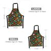 Children Chef Aprons, Pure Cotton Kids Aprons with Adjustable Neck Strap and Pocket Black Children Artists Aprons for Boys and Girls Cooking Baking Painting Aprons in 2 Sizes (Black 1, S) view 4
