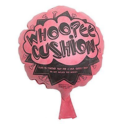 2 Whoopee Cushions Fun Joke Gag Gift, Office Novelty