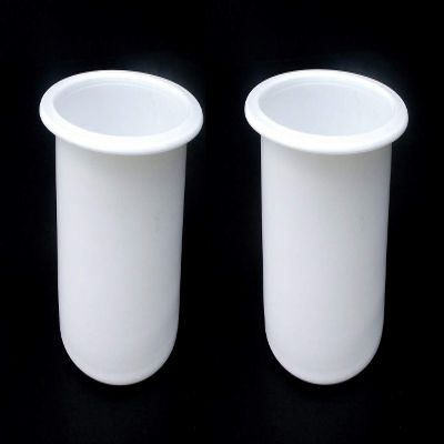 2 7/8 White Plastic Drop in Cup Holder Plastic Multipack Wholesale Bulk Listing Poker (2)