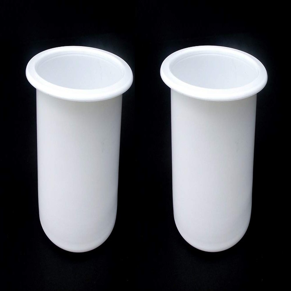 2 7/8 White Plastic Drop in Cup Holder Plastic Multipack Wholesale Bulk Listing Poker (2)