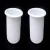 2 7/8 White Plastic Drop in Cup Holder Plastic Multipack Wholesale Bulk Listing Poker (2) view 1
