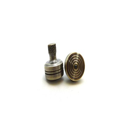 EDC Spinning Top - Brass Standard - Gifts For Men | EDC Desk Toys for Office for Adults and Kids