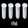2 7/8 White Plastic Drop in Cup Holder Plastic Multipack Wholesale Bulk Listing Poker (4) view 2