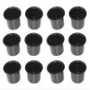 2 7/8 Black Plastic Drop in Cup Holder Plastic Multipack Wholesale Bulk Listing Poker (12)