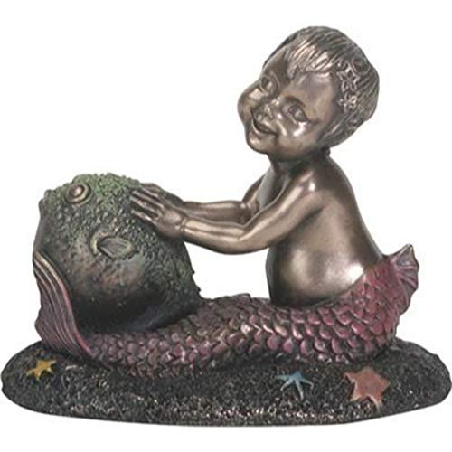 SUMMIT COLLECTION 8746 Merbaby Blowfish Figurine