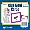 Clue Word Cards - Abeka Kindergarten 1st and 2nd Grade 1, 2 Phonics Reading Program Teaching Aid Flash Cards view 1