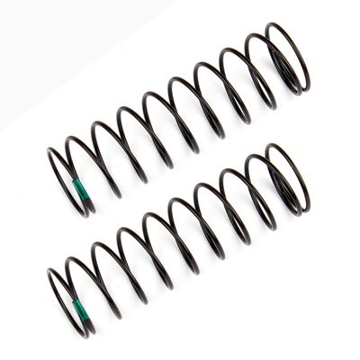 Team Associated Rear Shock Springs, Green, 1.80 lb/in, L61mm, ASC91837