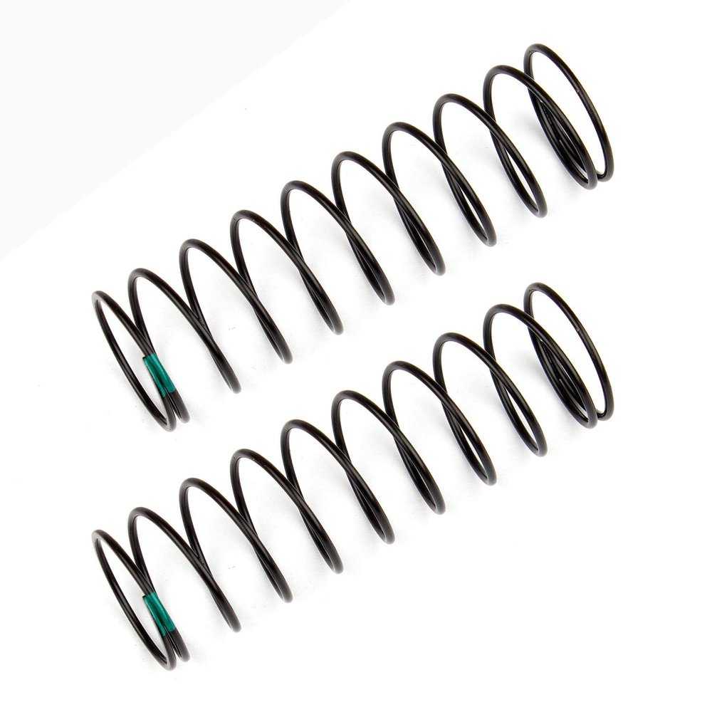 Team Associated Rear Shock Springs, Green, 1.80 lb/in, L61mm, ASC91837