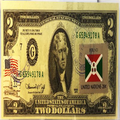 $2 Collectible Uncirculated Banknote