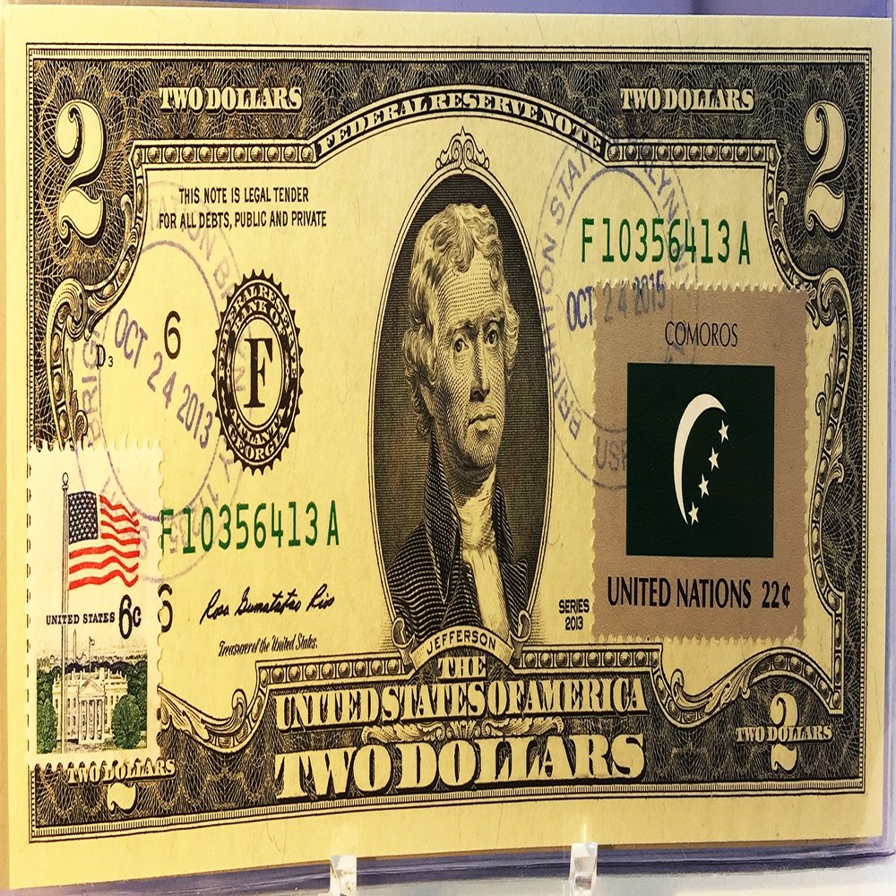 $2 Collectible Uncirculated Banknote
