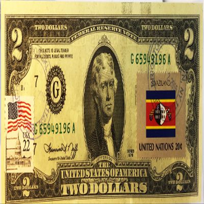 $2 Collectible Uncirculated Banknote