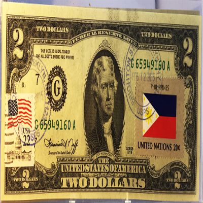 $2 Collectible Uncirculated Banknote